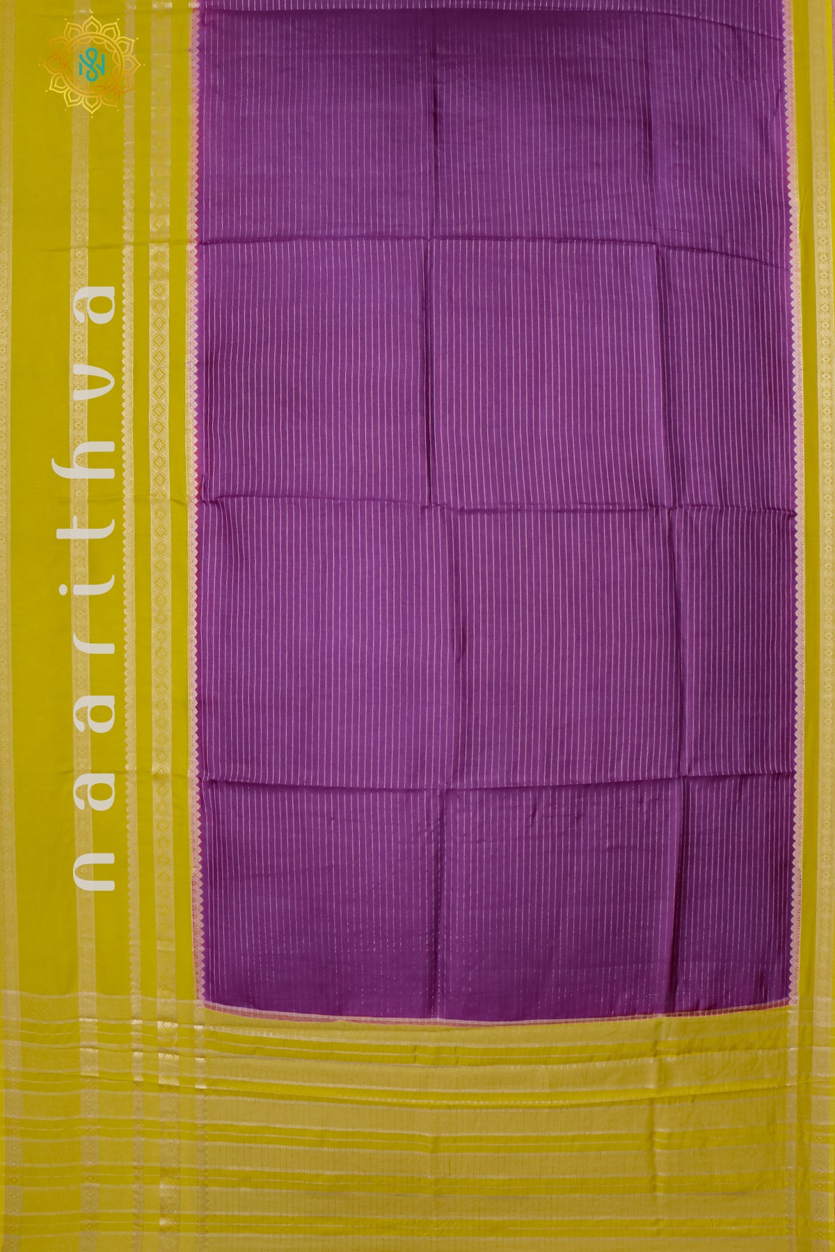 PURPLE WITH YELLOW - DOLA SILK