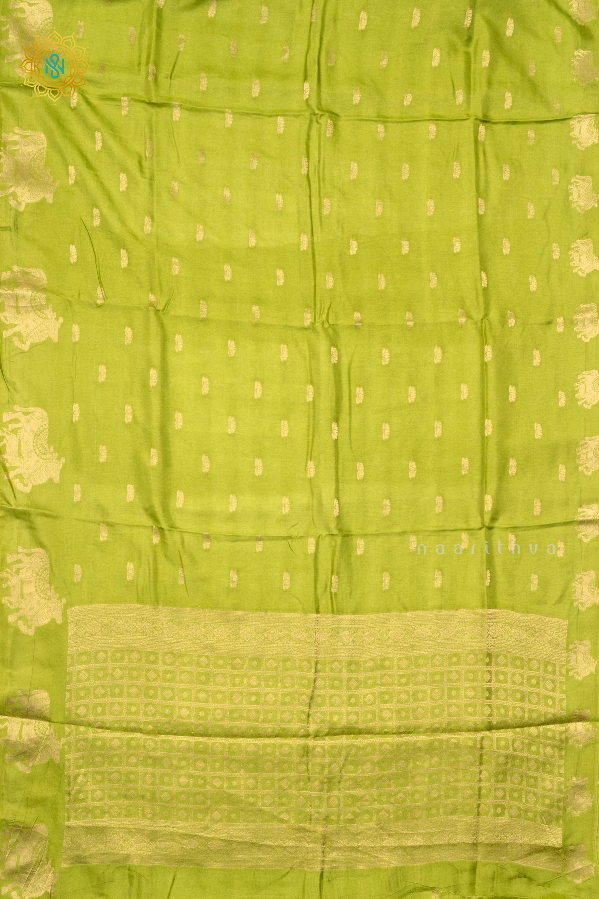 PARROT GREEN - DOLA SILK