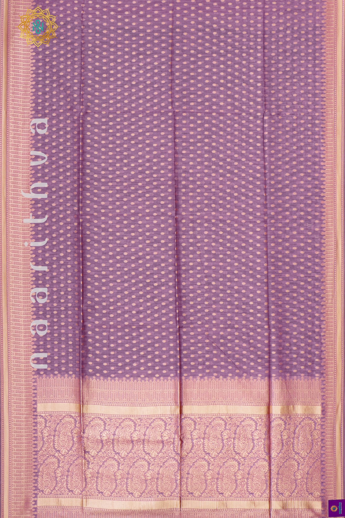 LAVENDER - SEMI RAW SILK