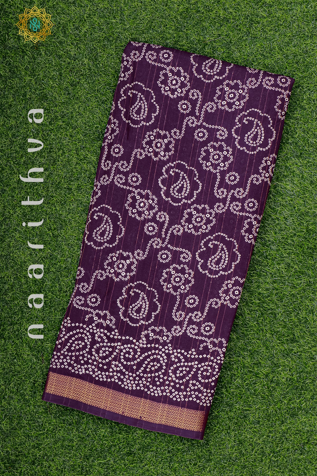 DEEP WINE - JUTE COTTON