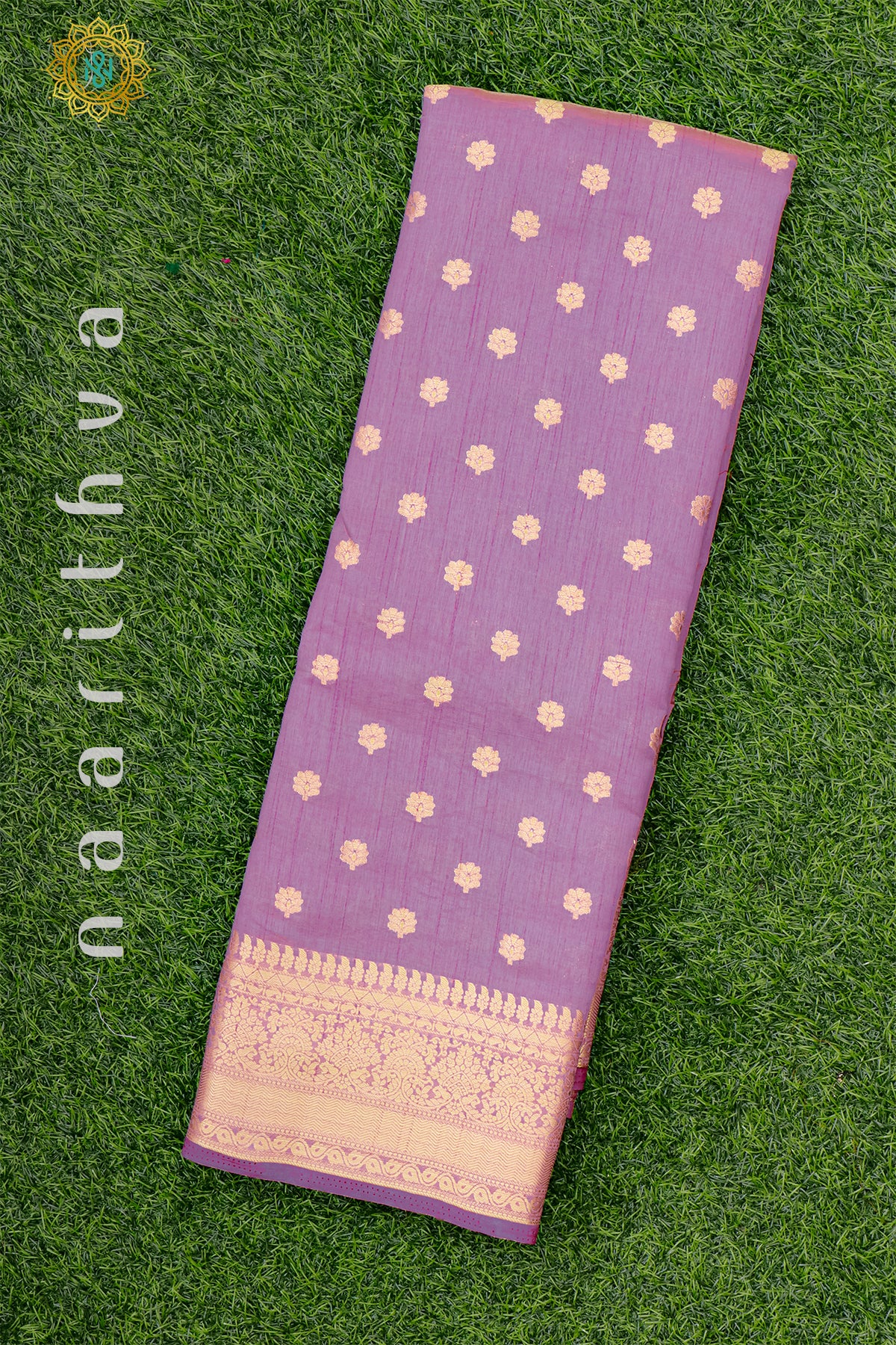 LAVENDER - SEMI RAW SILK