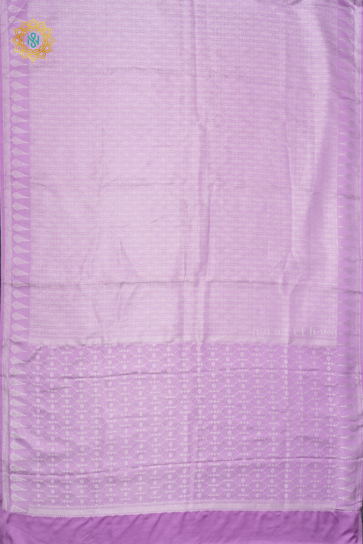 LAVENDER - SATIN  BANARASI