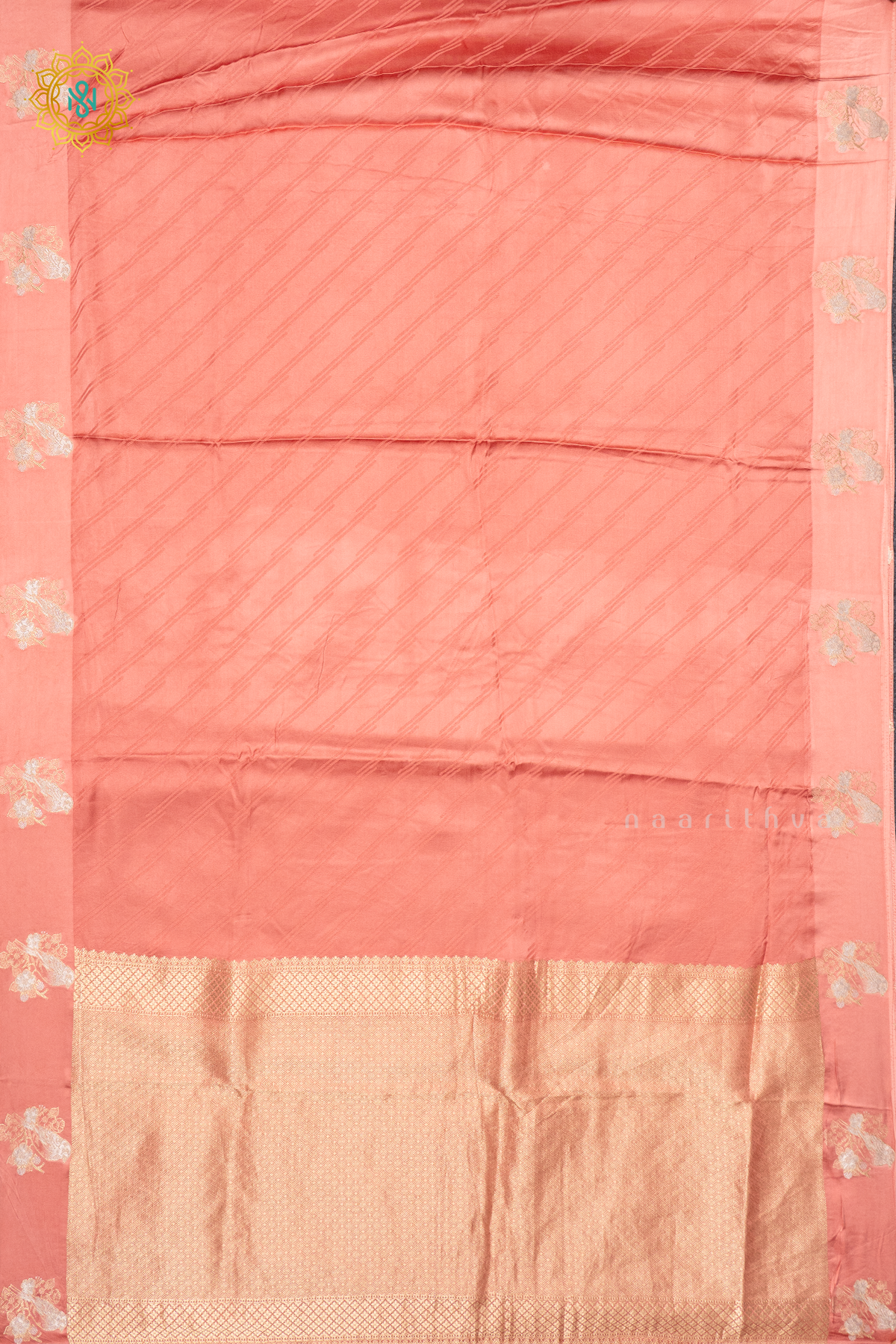 PEACH - MASHRU SATIN