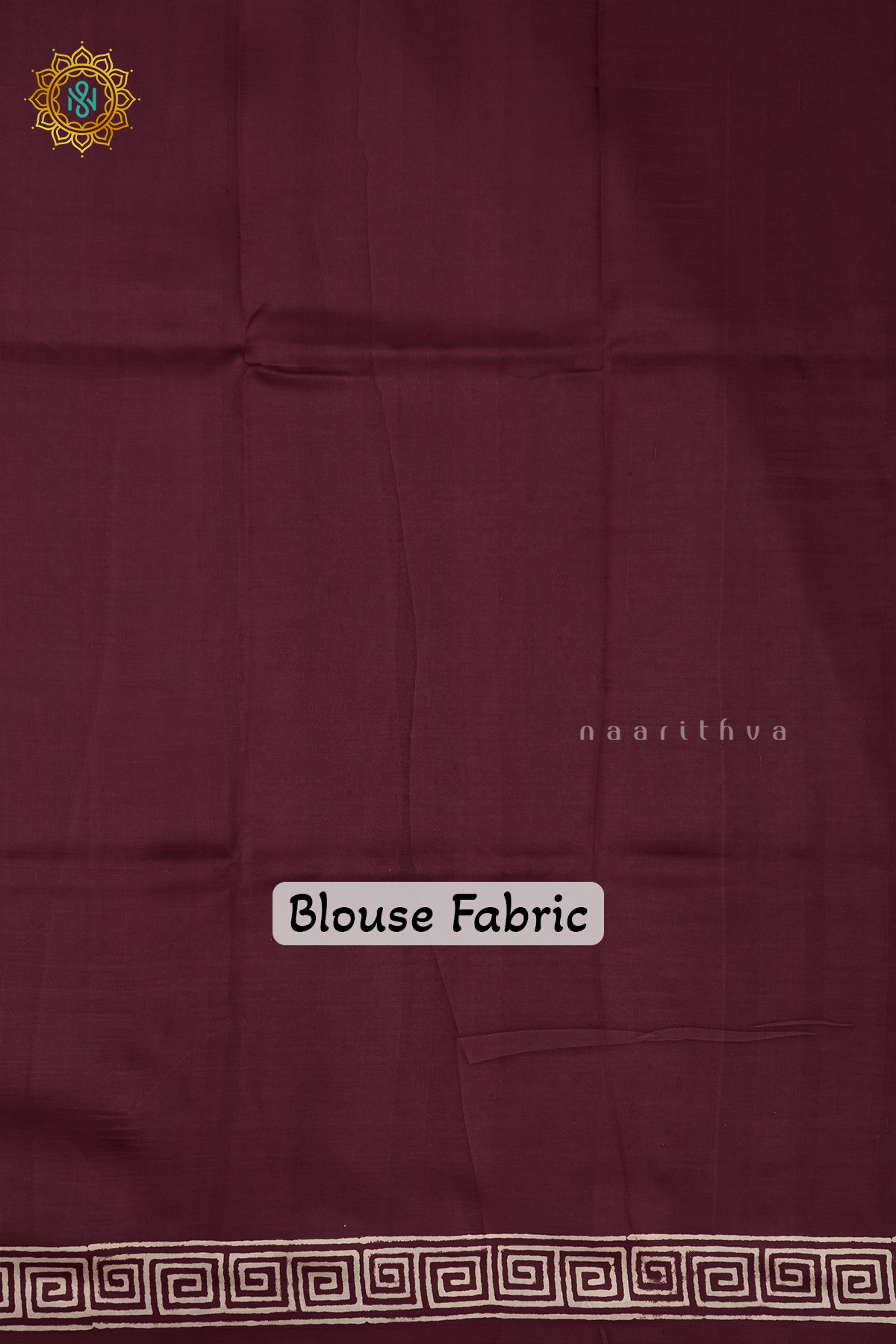 MAROON - PURE MULBERRY SILK