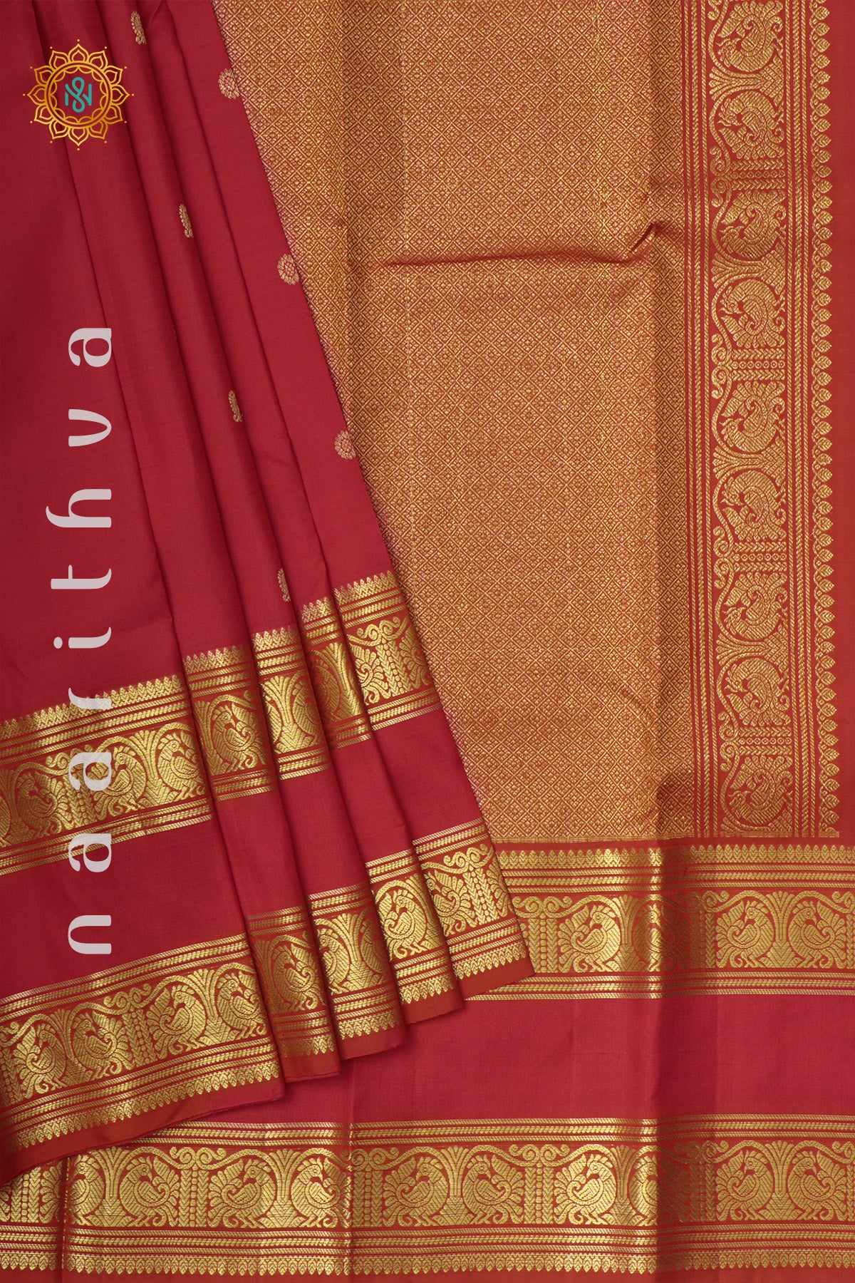 RED - PURE KANJIVARAM SILK