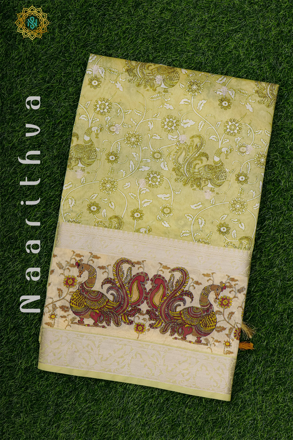 YELLOW - CHANDERI SILK COTTON