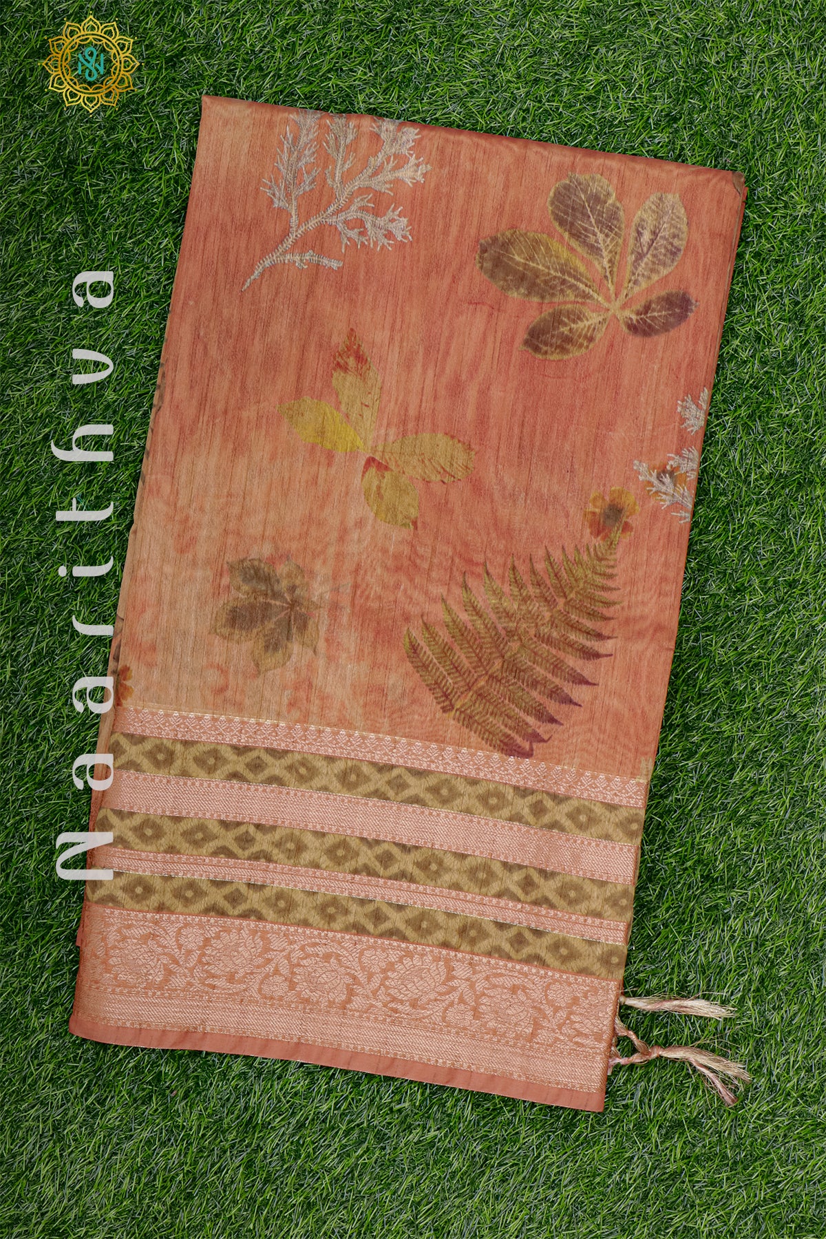 ORANGE - MOONGA SILK COTTON