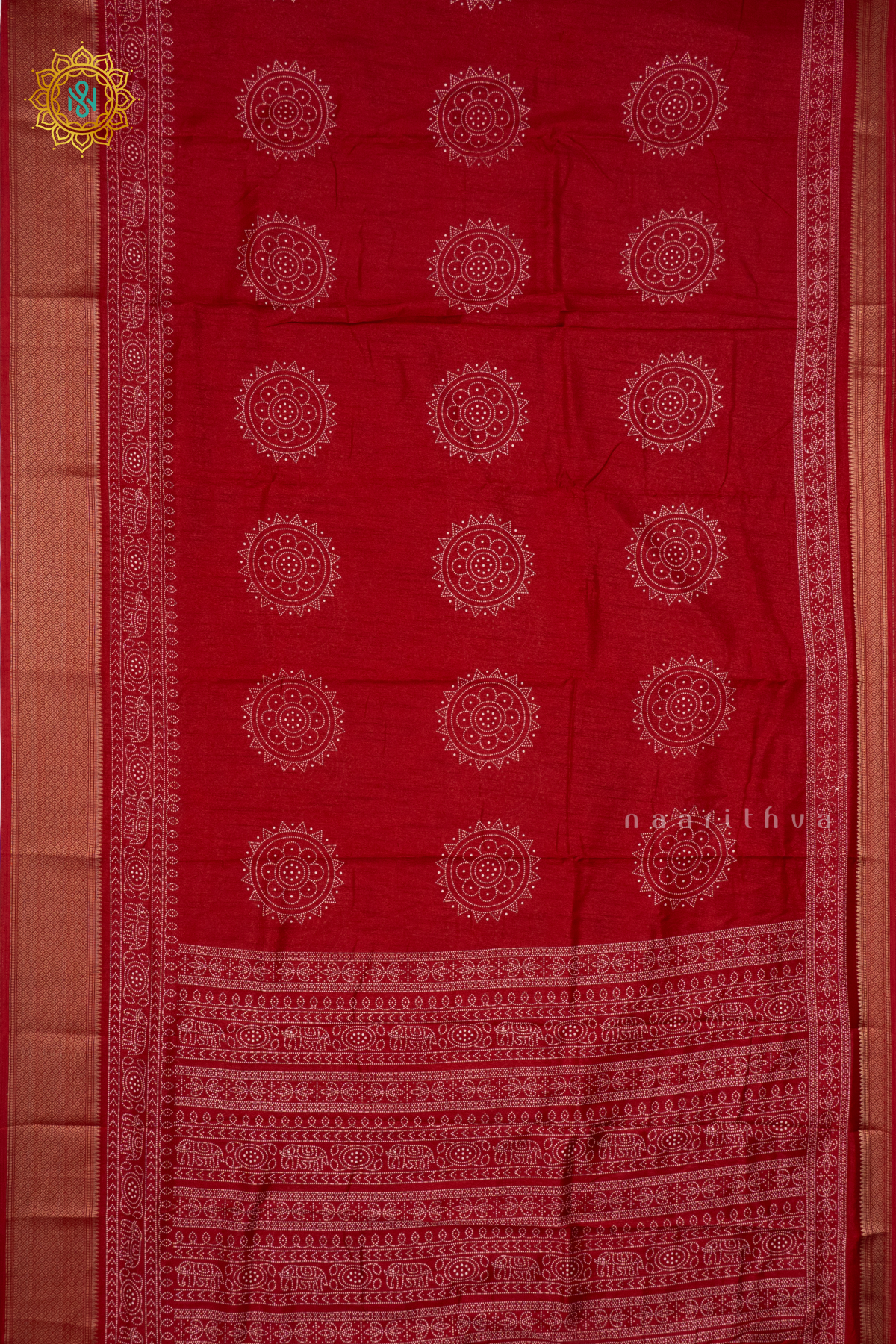 MAROON - DOLA SILK