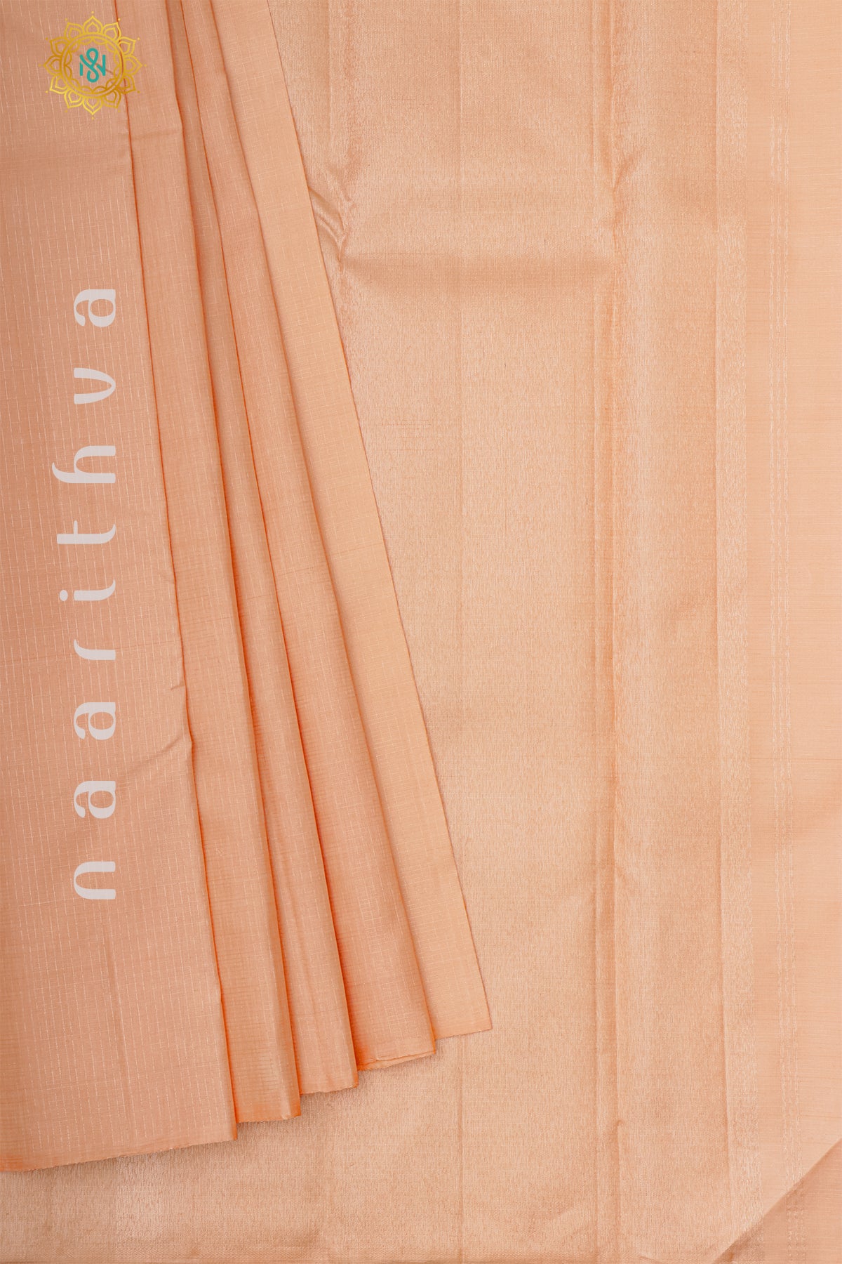 PEACH - PURE KANJIVARAM SILK