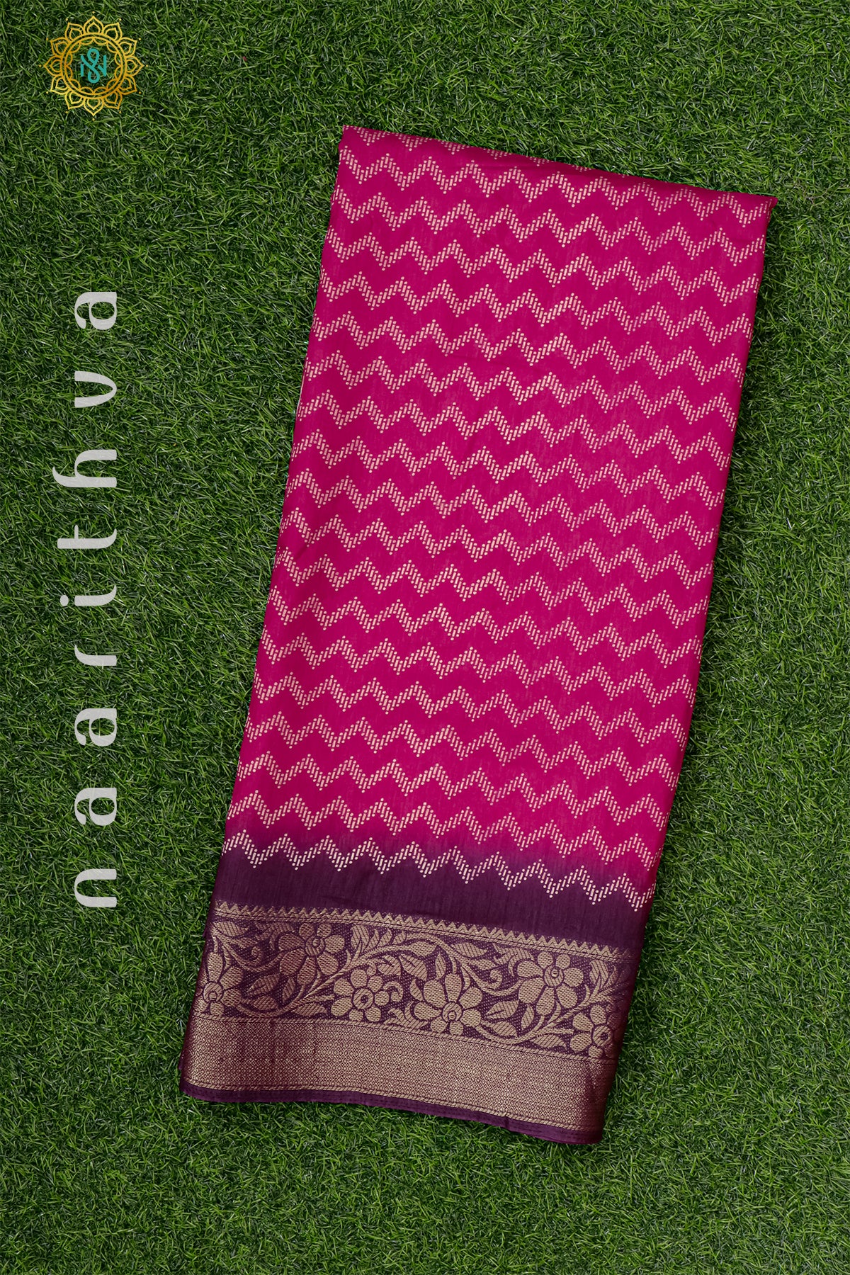 PINK WITH WINE - DOLA SILK