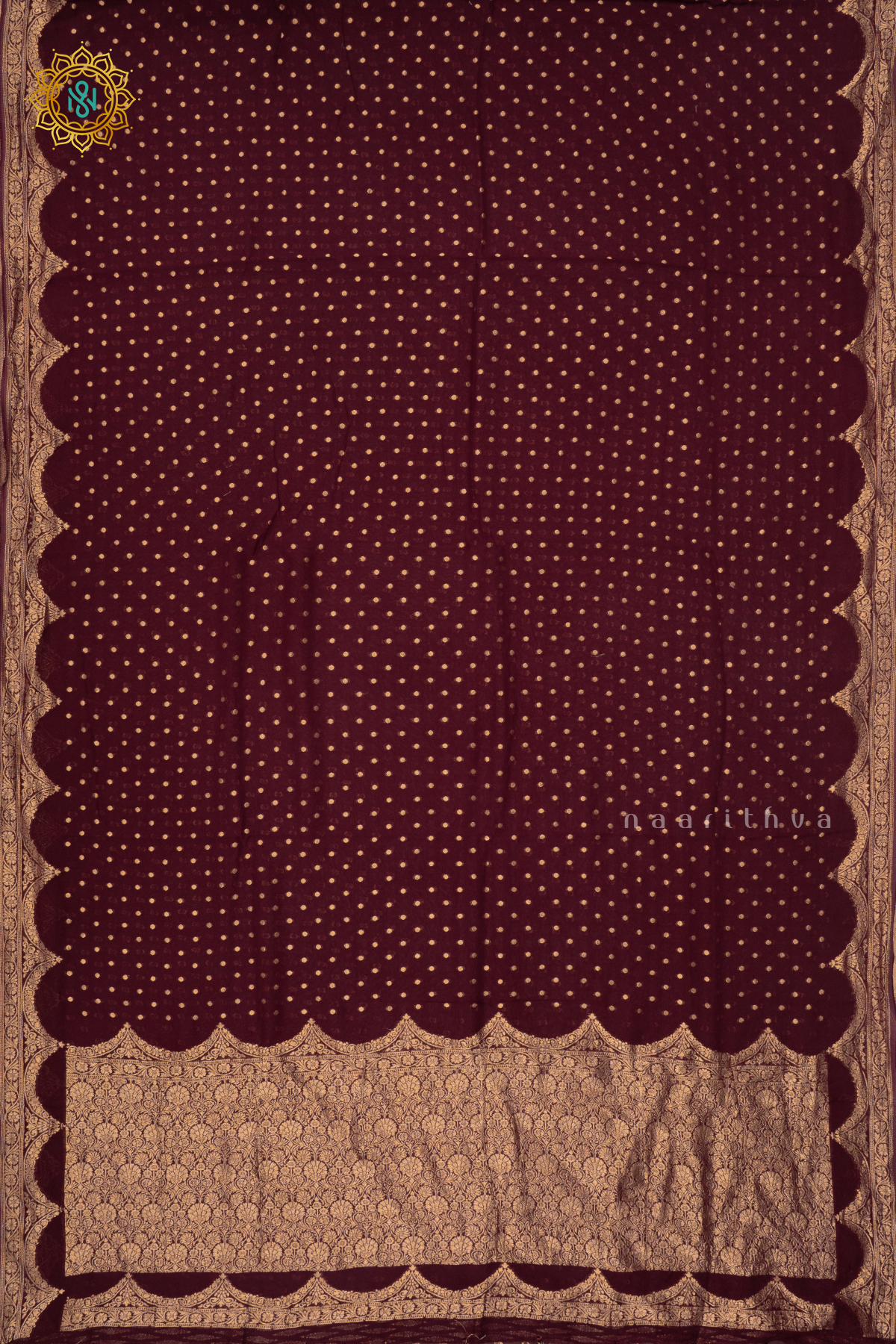 DEEP WINE - SEMI GEORGETTE