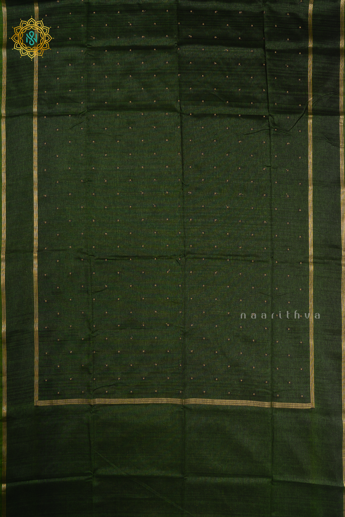 GREEN - SEMI TUSSAR SILK
