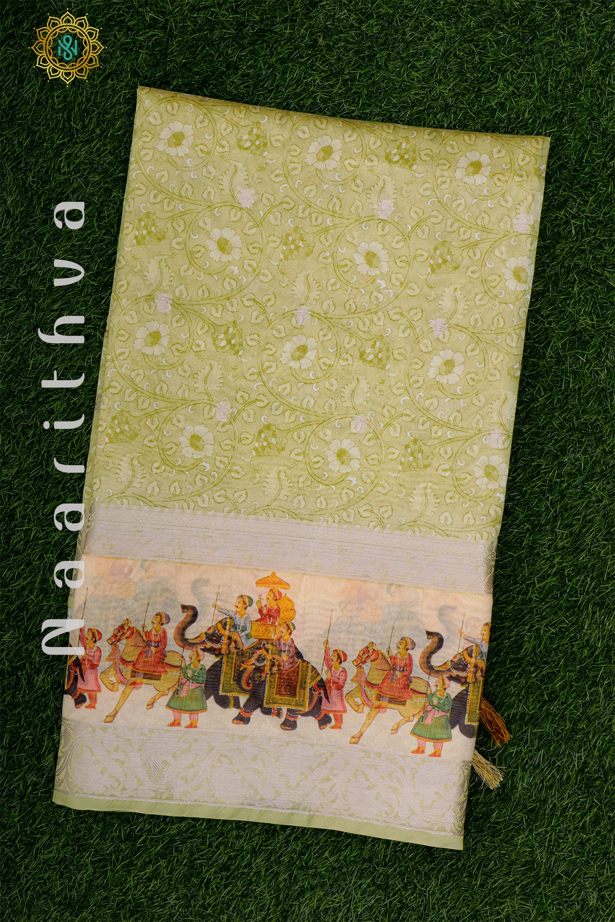 YELLOW - CHANDERI SILK COTTON