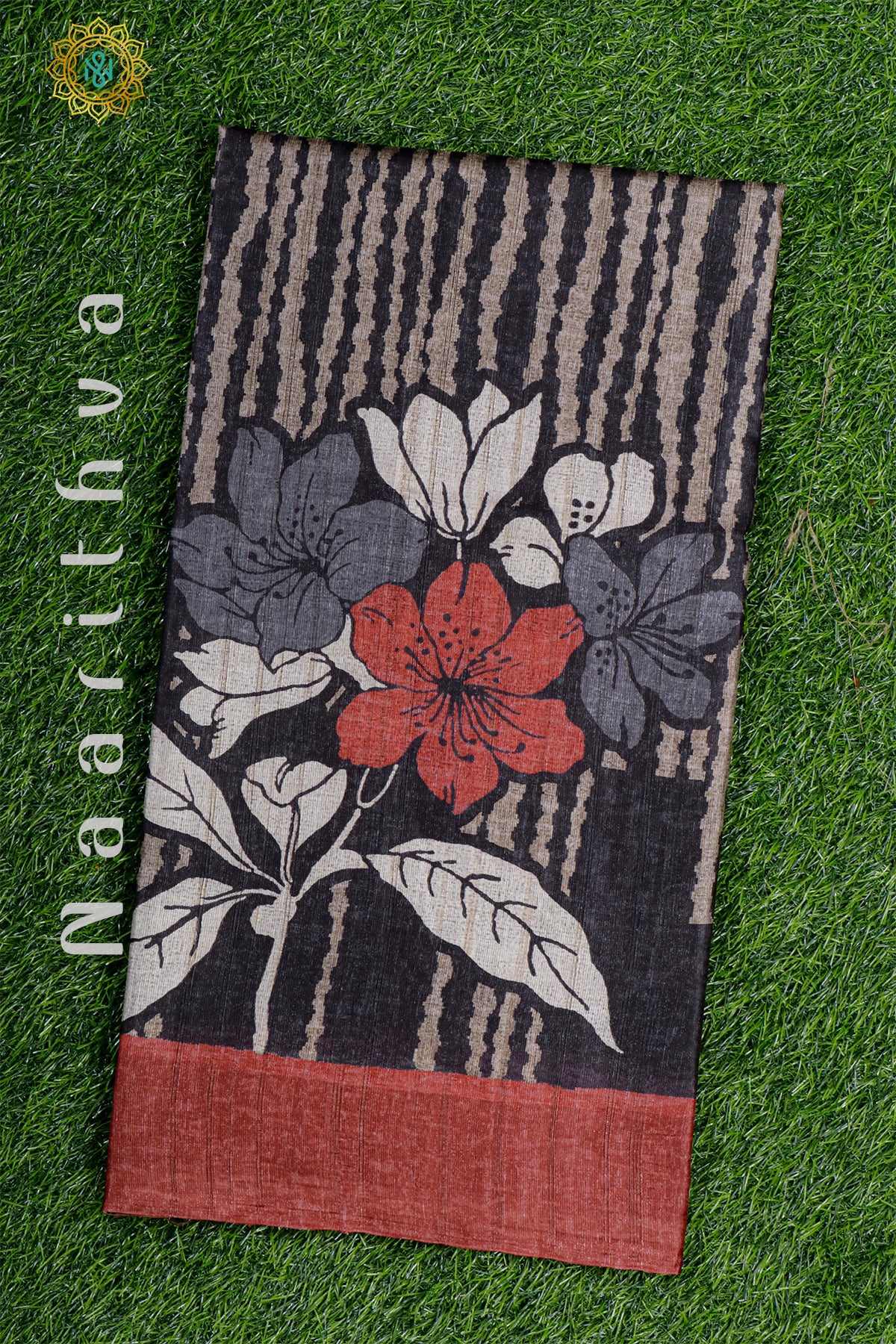 BLACK WITH RED - KOTHA TUSSAR