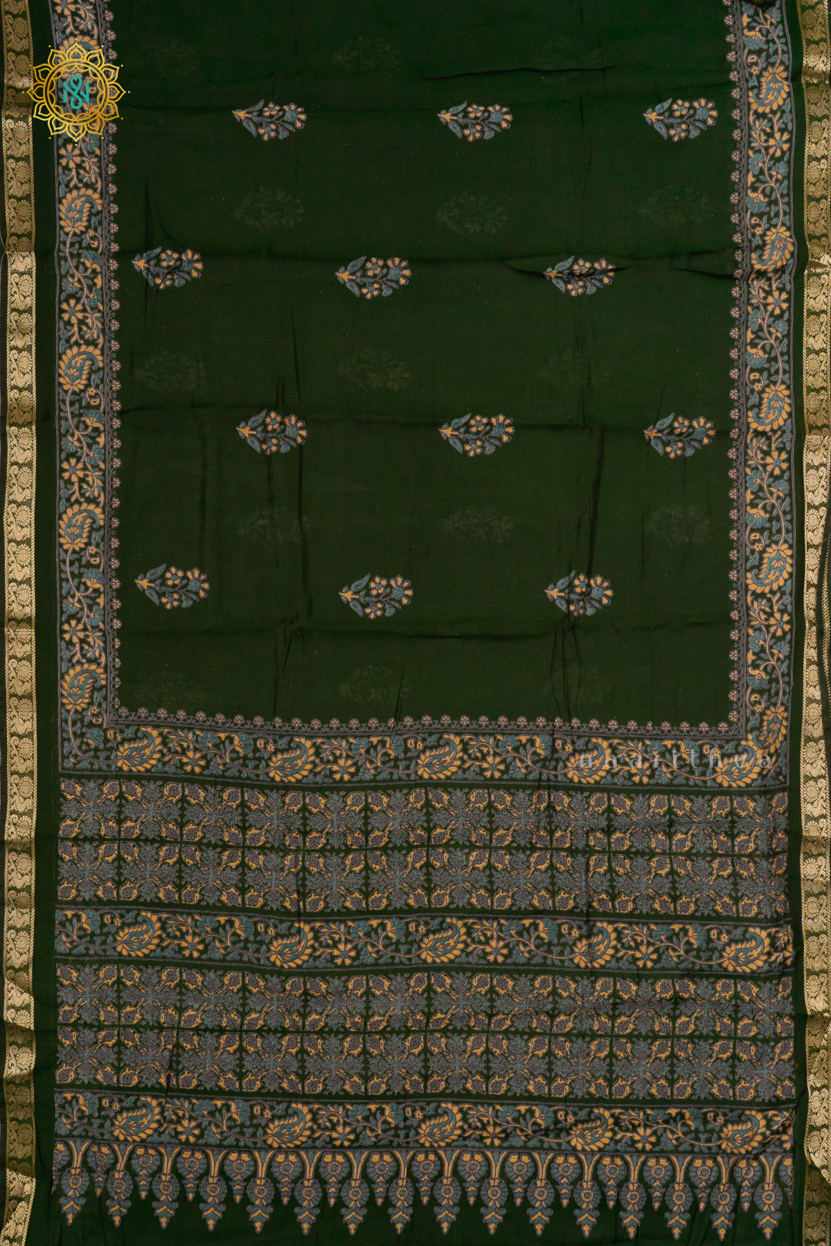 BOTTLE GREEN - SOFT COTTON