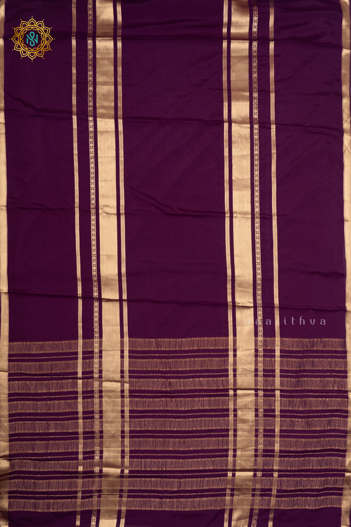 WINE - SEMI MYSORE CREPE SILK