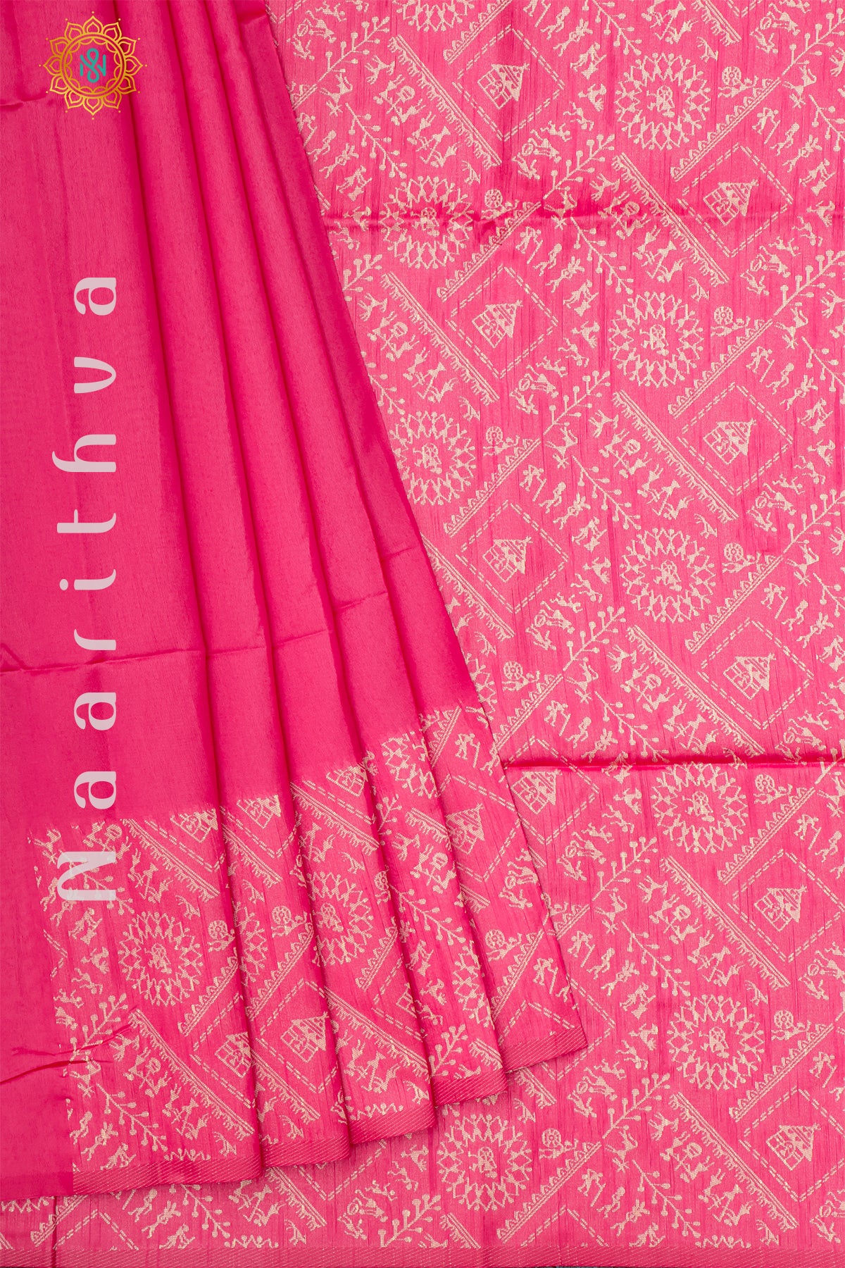 PINK - POLY SILK COTTON