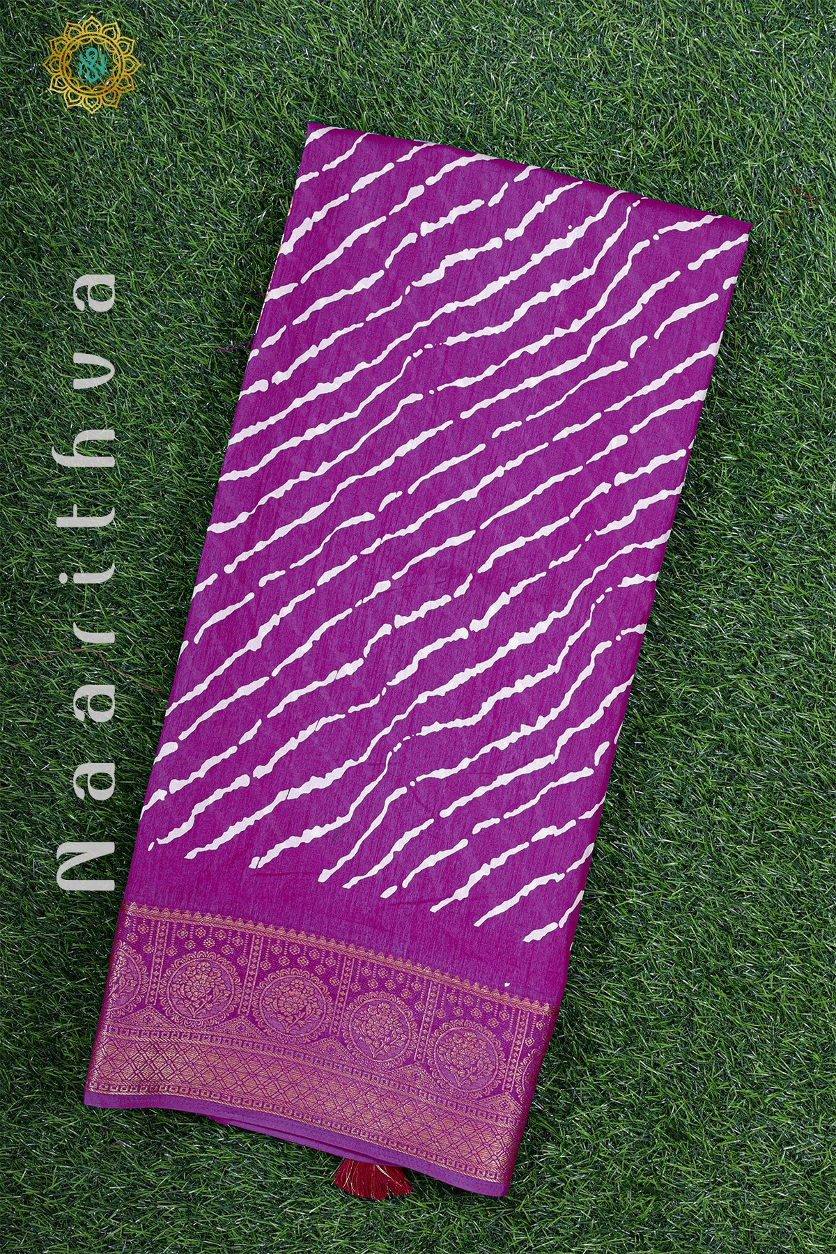 MAGENTA - CASUAL WEAR PRINTED BUTTER CREPE