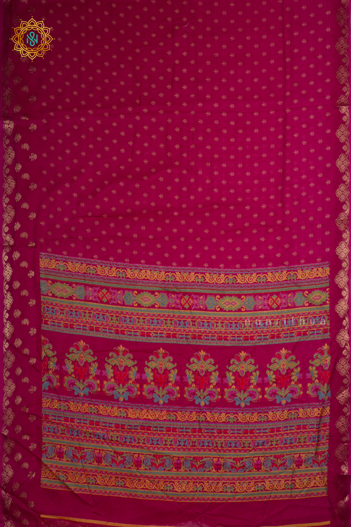RANI PINK - SEMI GEORGETTE SAREE