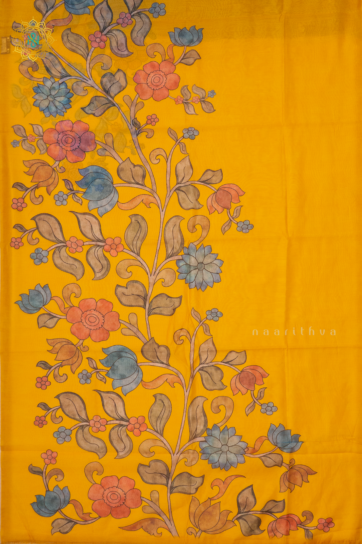 YELLOW - CHANDERI COTTON