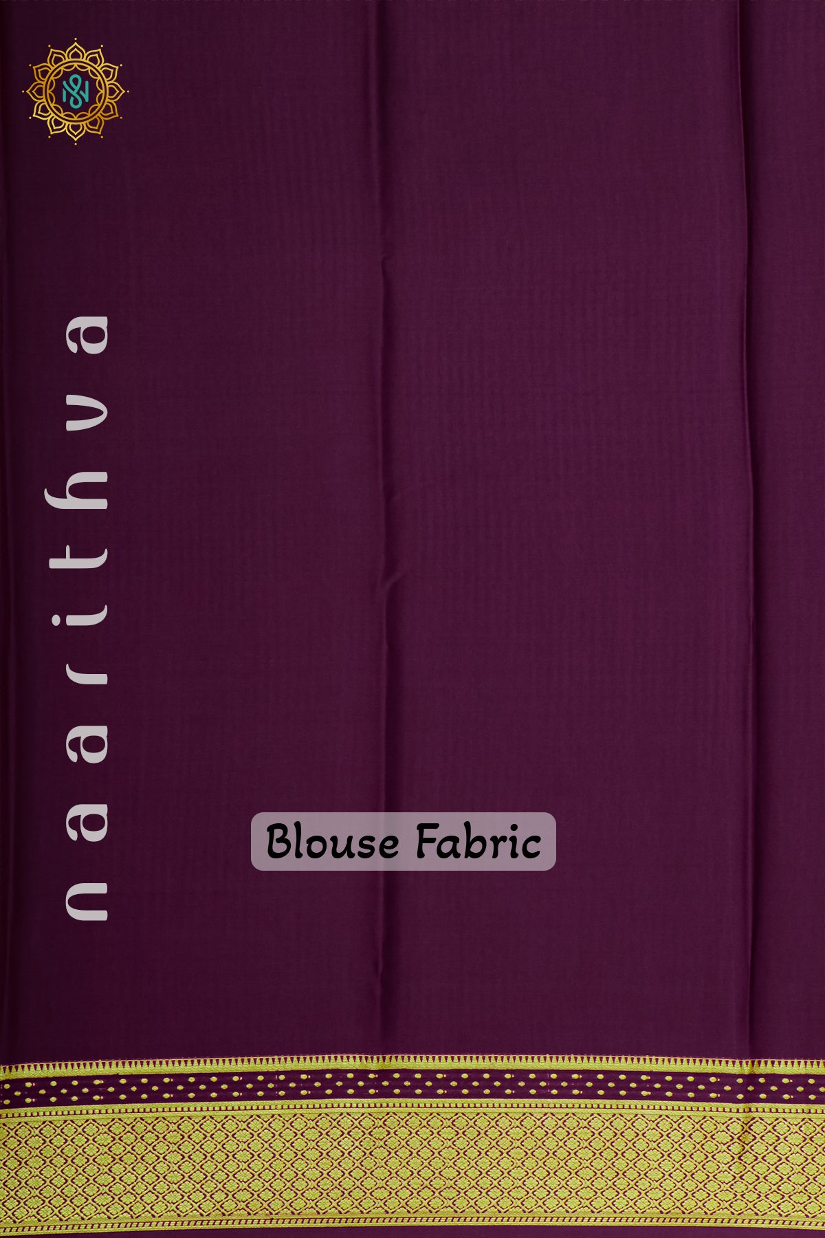 DEEP WINE - PURE MYSORE CREPE SILK