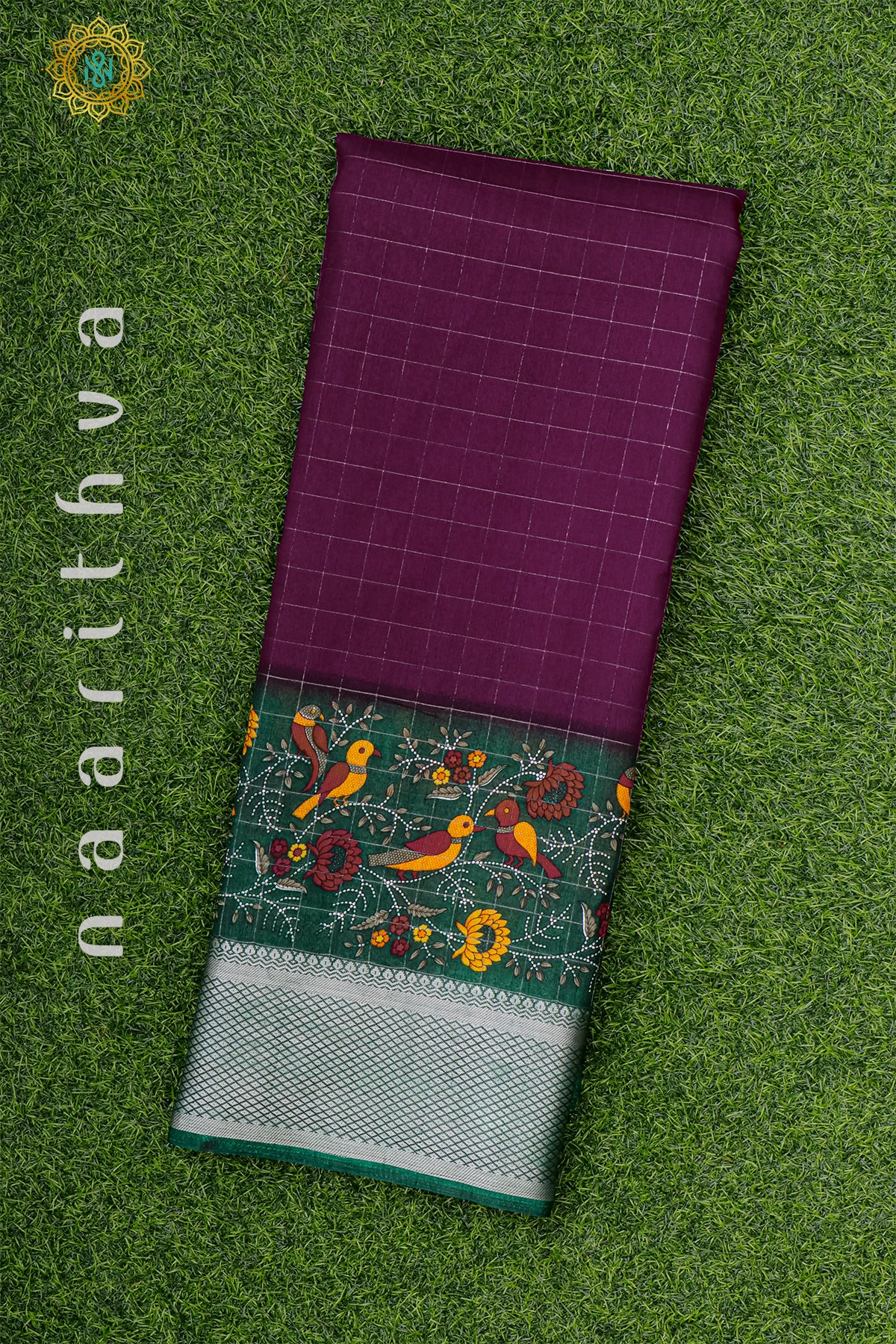 WINE WITH GREEN - DOLA SILK