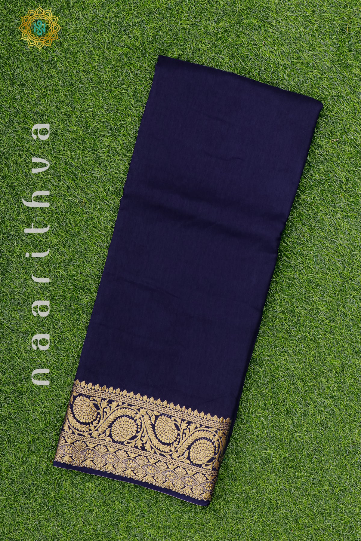 NAVY BLUE - SEMI CREPE SILK