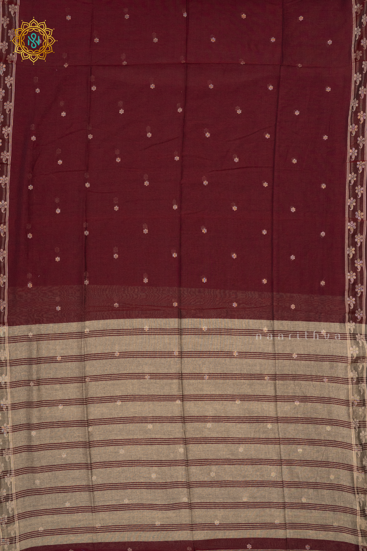 MAROON - MUL COTTON