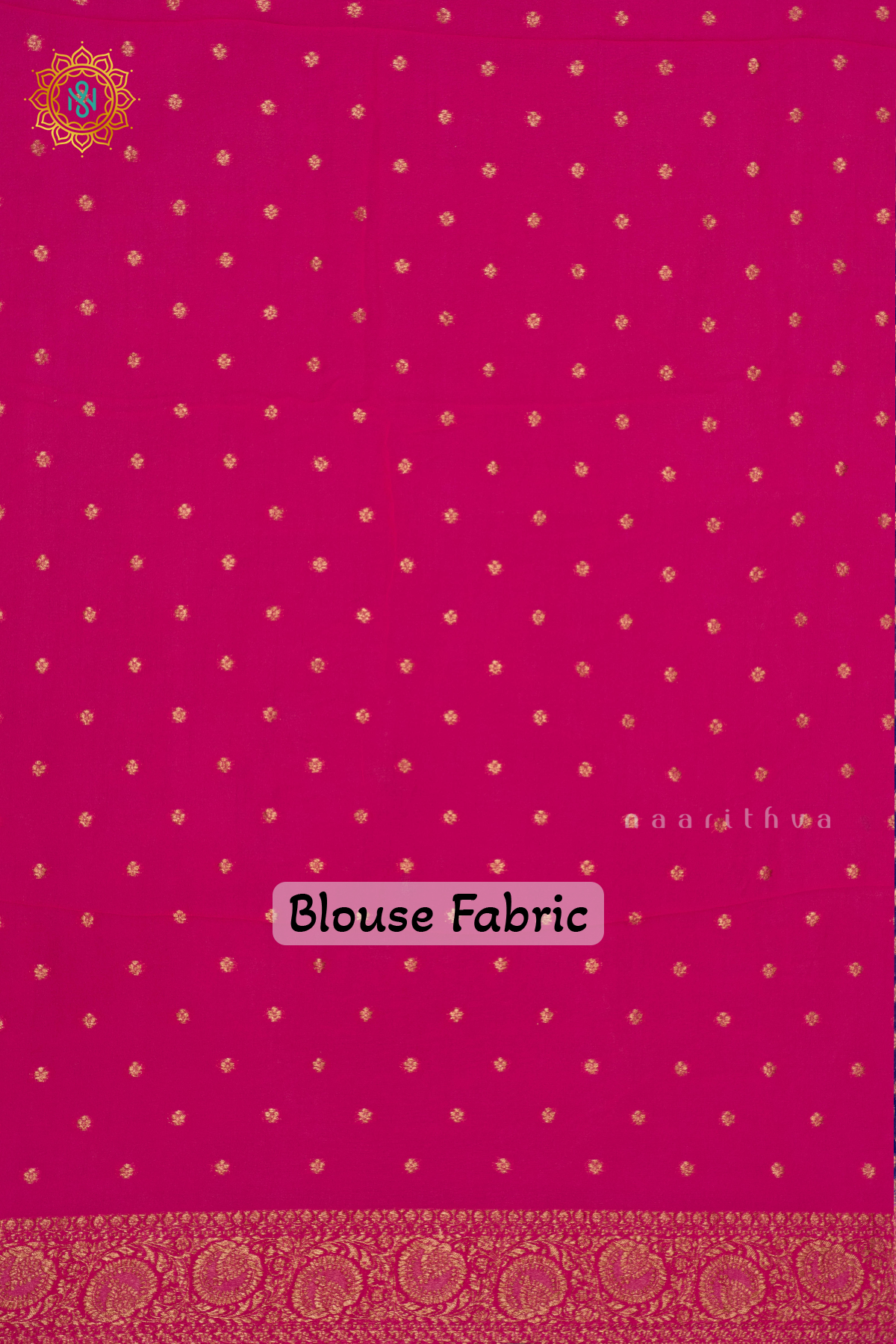 PURPLE WITH PINK -  SEMI GEORGETTE