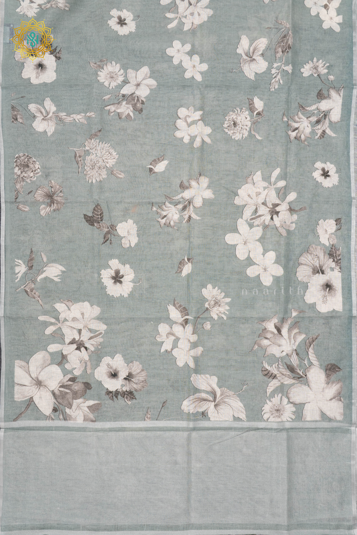 SAGE GREEN - PURE LINEN