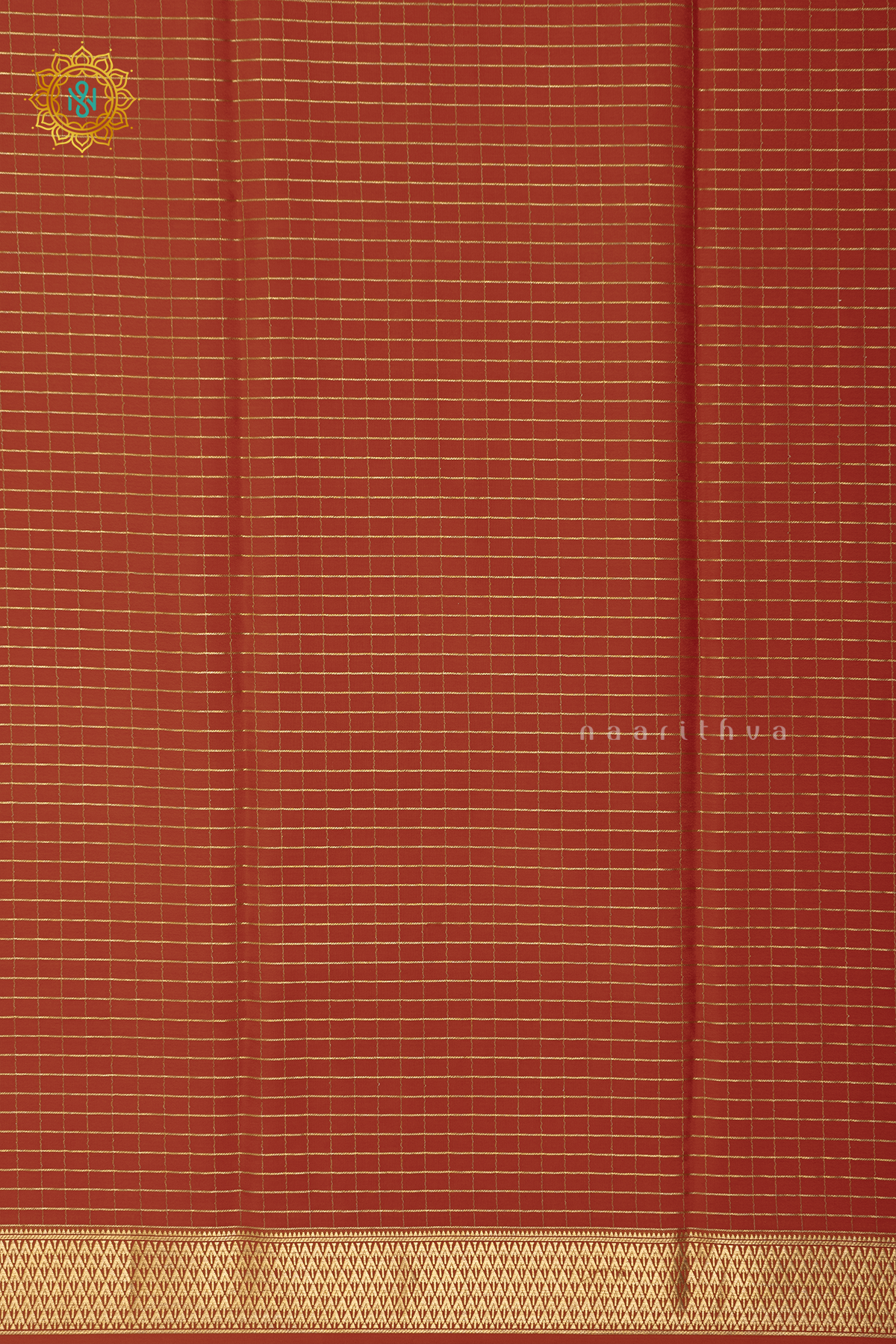 ORANGE - PURE MYSORE CREPE SILK