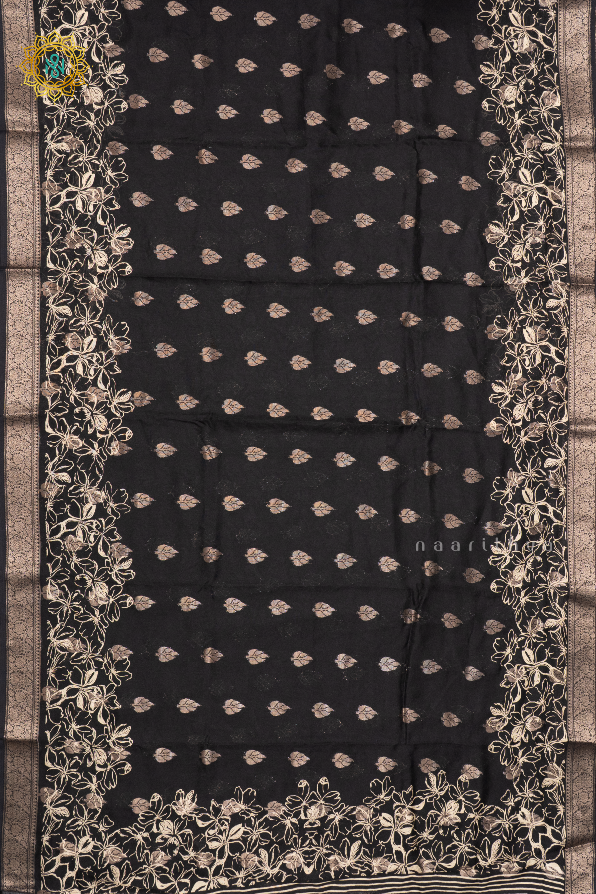 BLACK - SEMI GEORGETTE