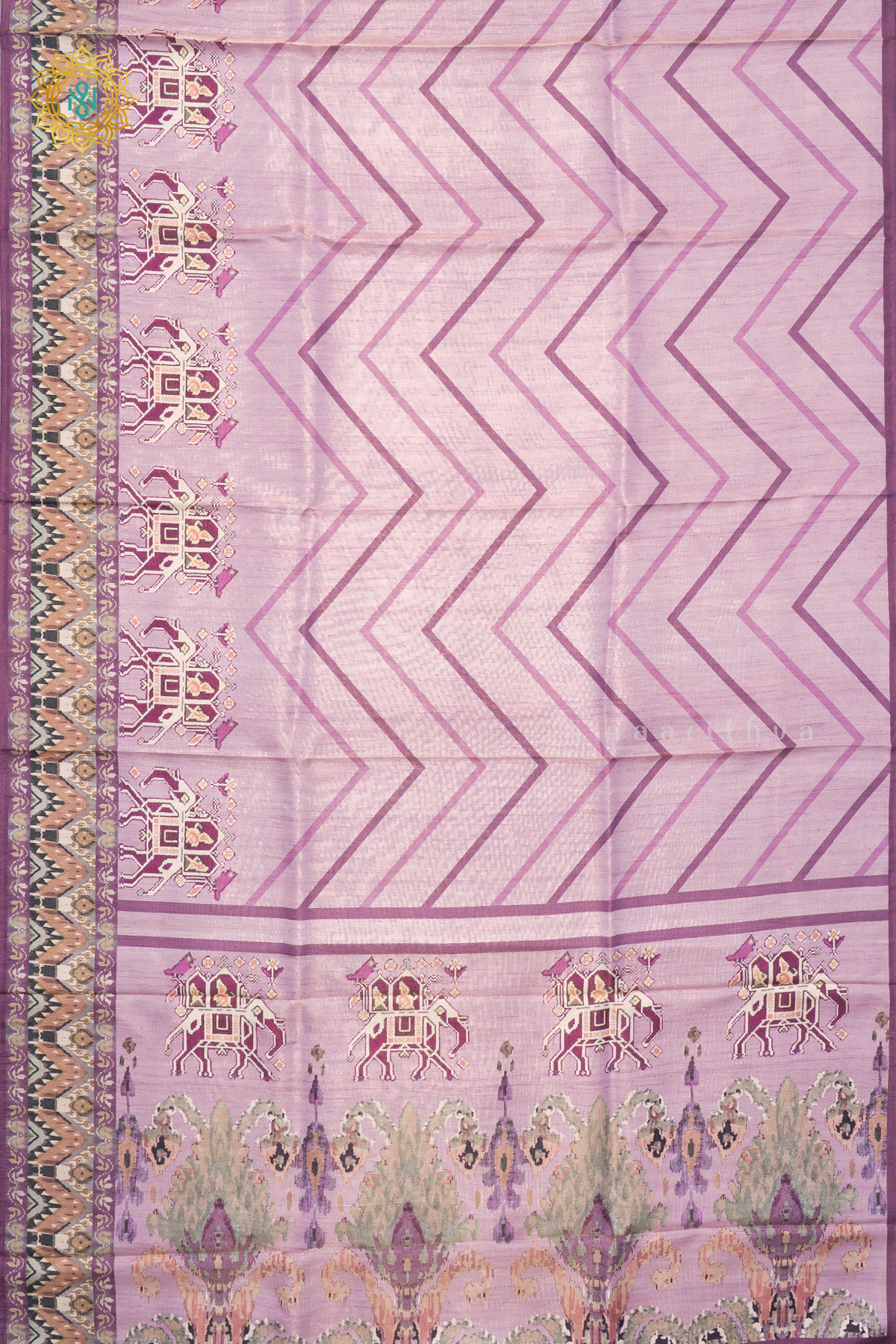 LAVENDER WITH MAGENTA - SEMI TISSUE