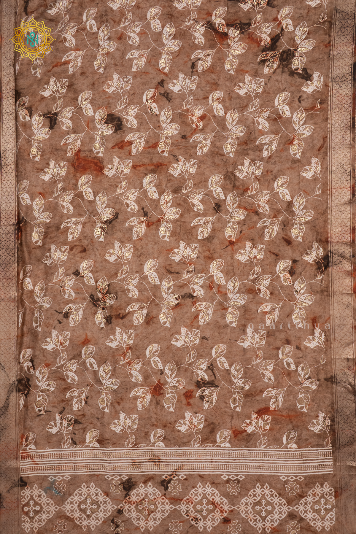 BROWN - SEMI GEORGETTE