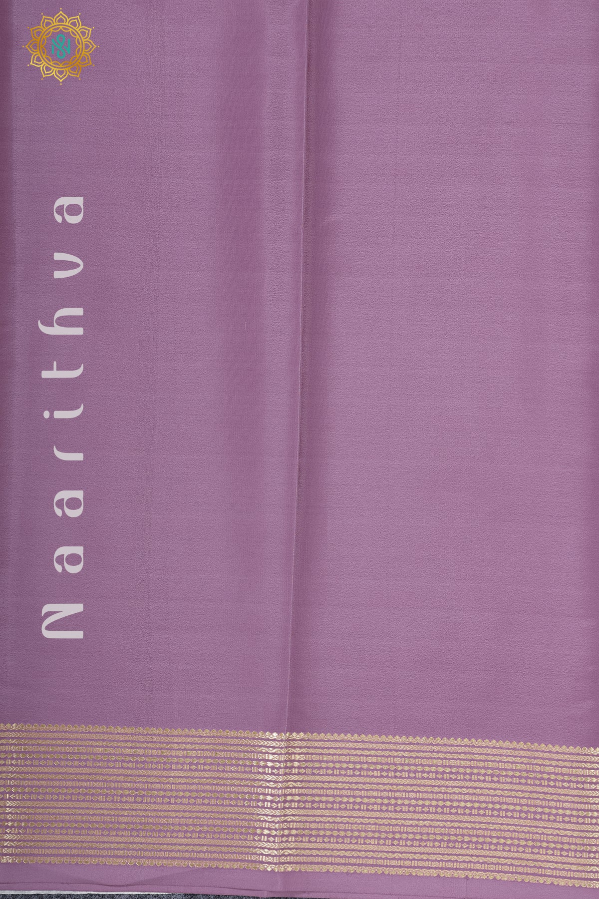 LAVENDER - PURE MYSORE CREPE SILK