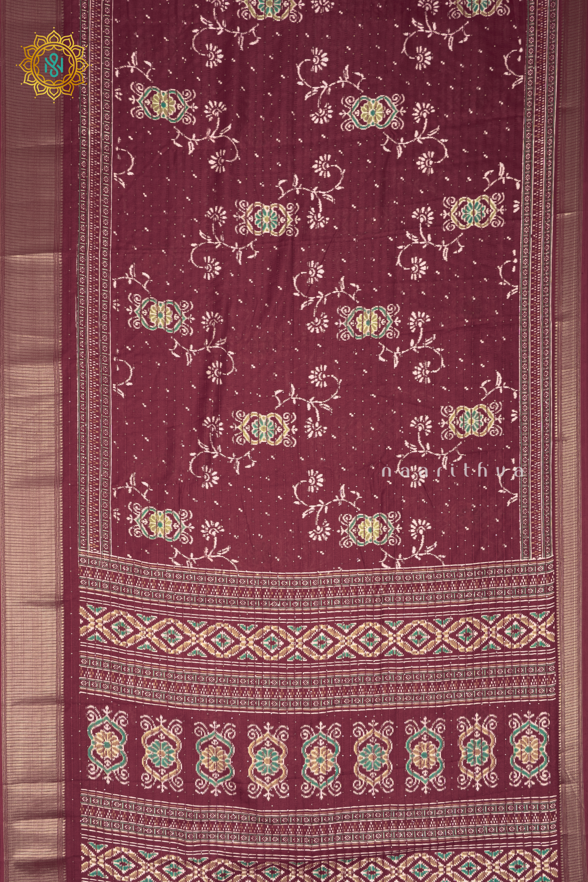 MAROON - DOLA SILK