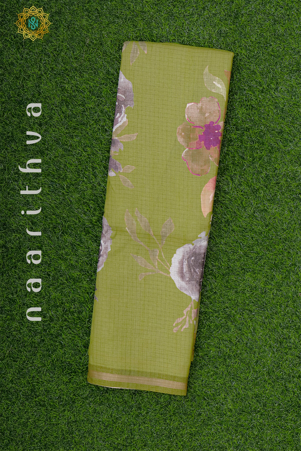 GREEN - SEMI TUSSAR SILK