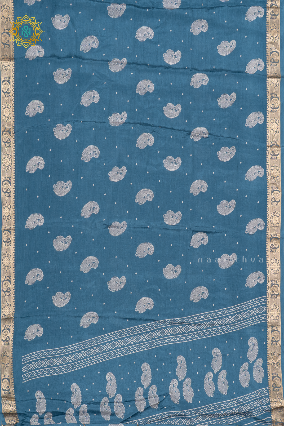 SKY BLUE - SEMI CHINNON