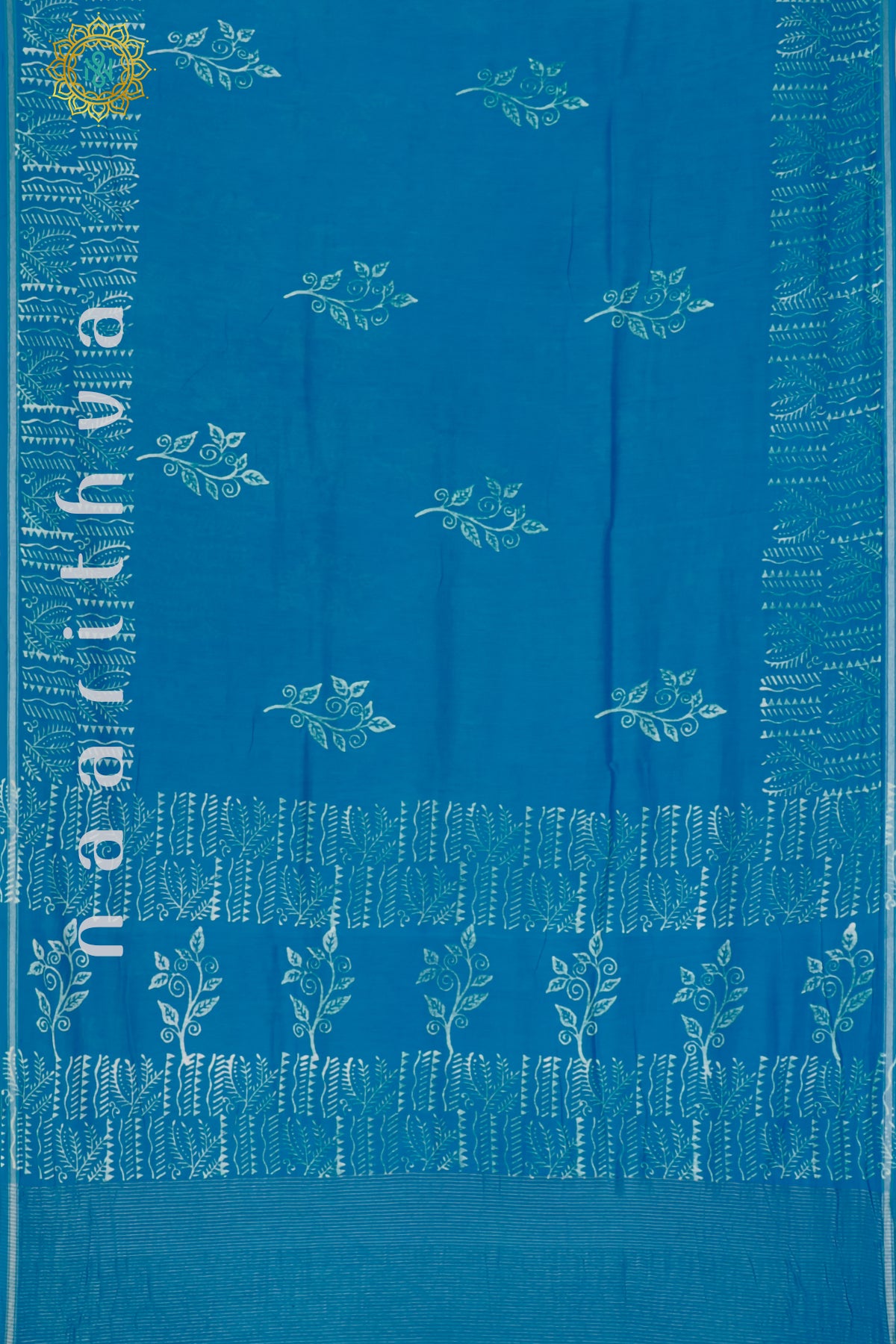 SKY BLUE - CHANDERI  COTTON