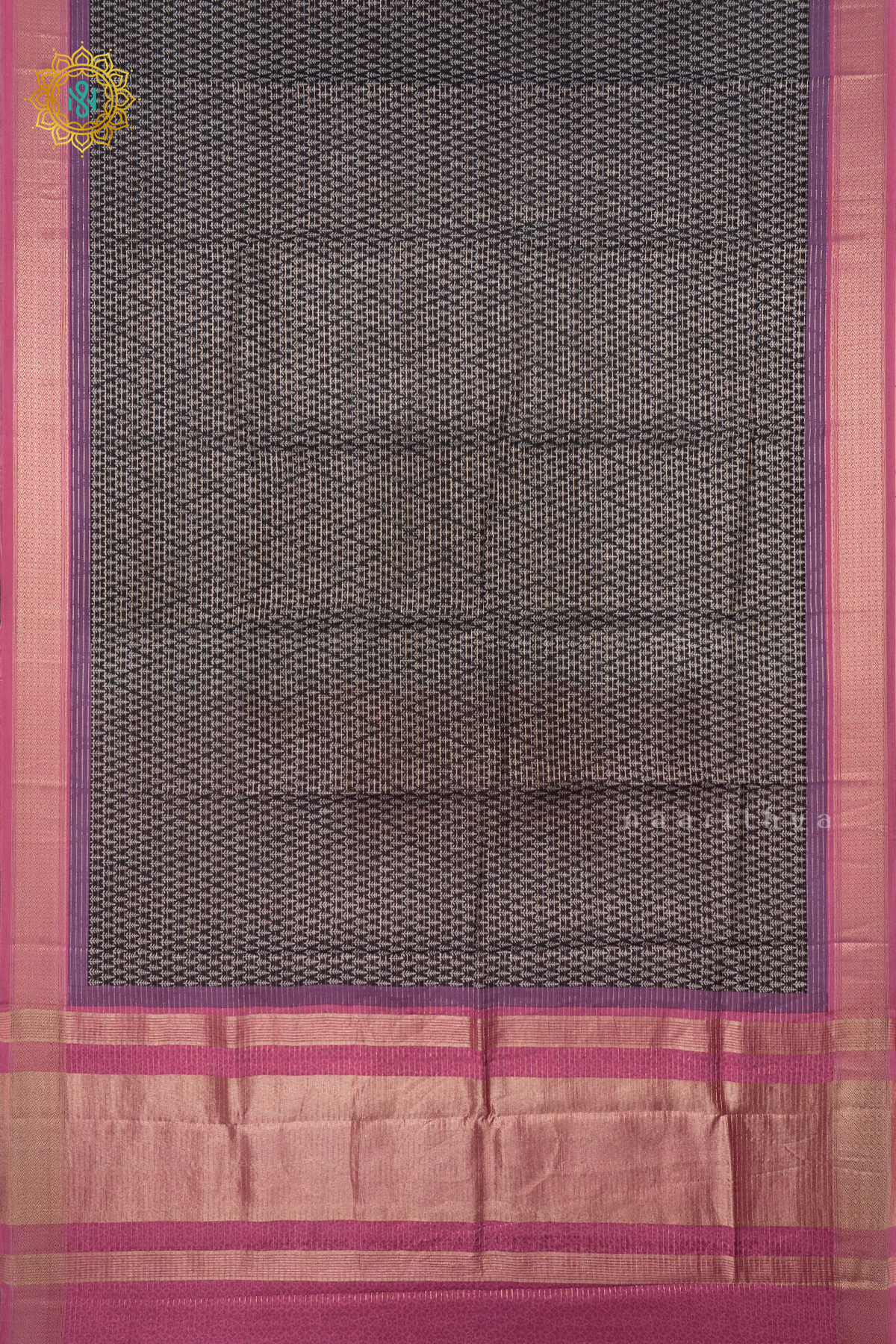 BLACK WITH PINK - BUTTER CREPE