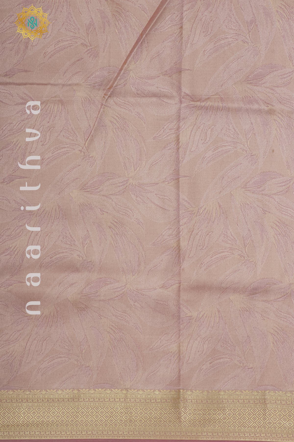 LIGHT PINKISH PURPLE - SEMI TISSUE SILK