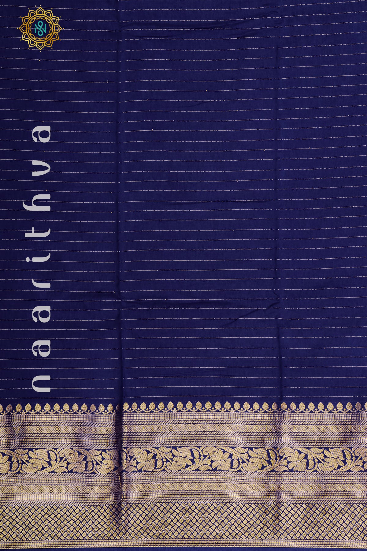 NAVY BLUE - SEMI CREPE SILK