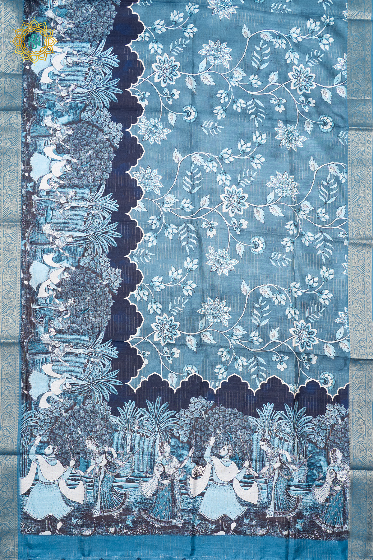 INDIGO - SEMI DOLA SILK