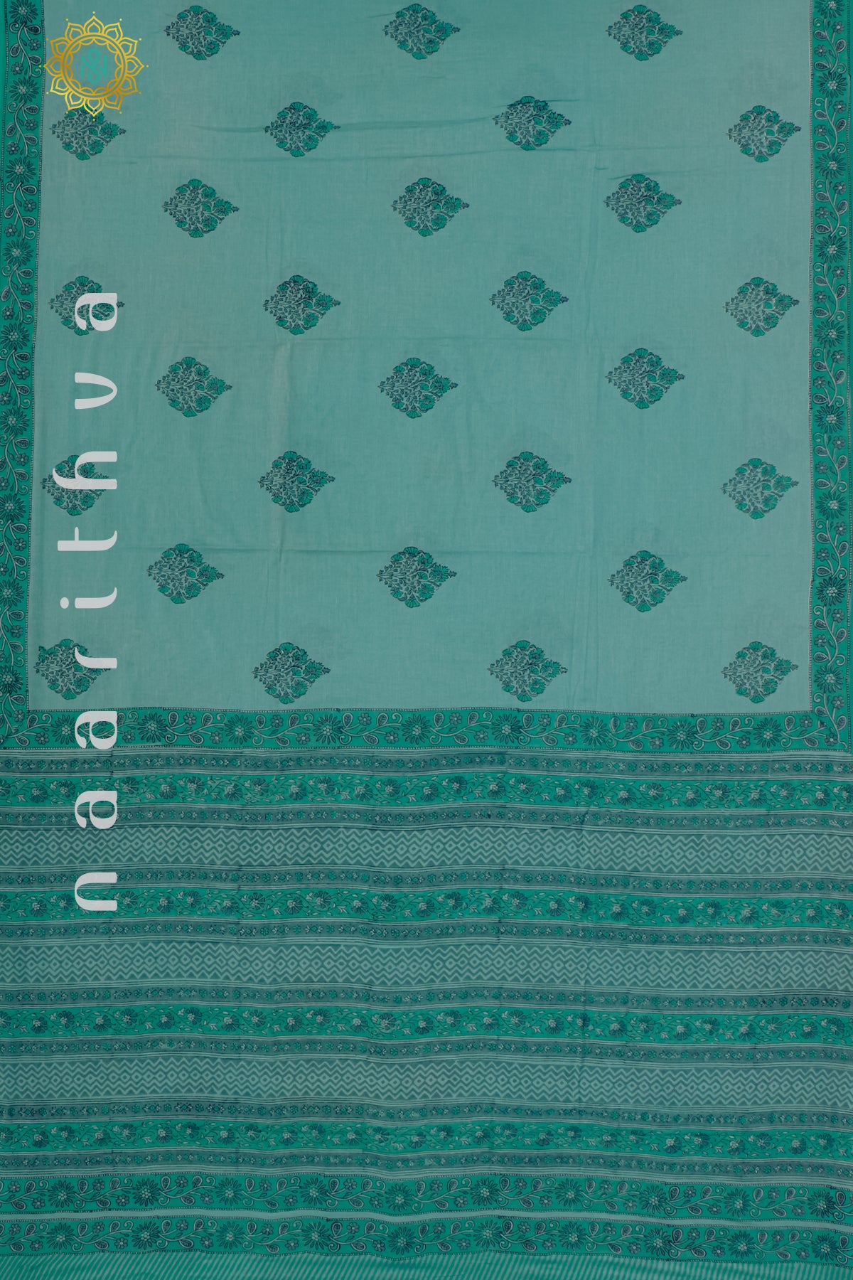 AQUA GREEN - MUL COTTON