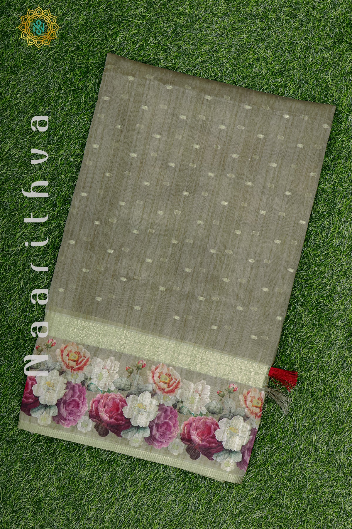 GREY - MOONGA SILK COTTON