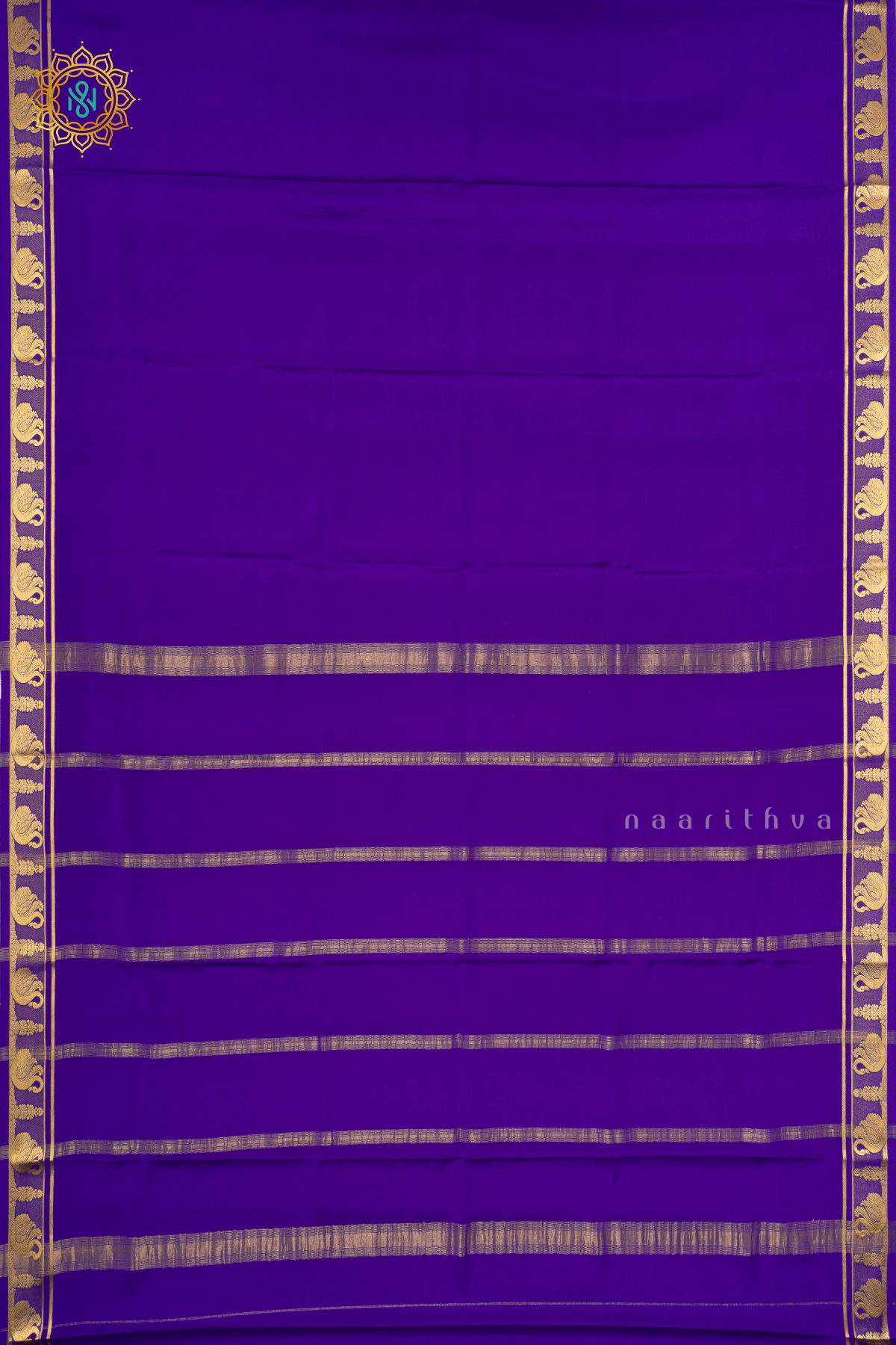 VIOLET - PURE MYSORE CREPE SILK