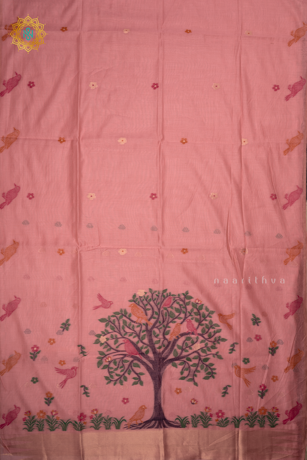 PINK- MOONGA COTTON