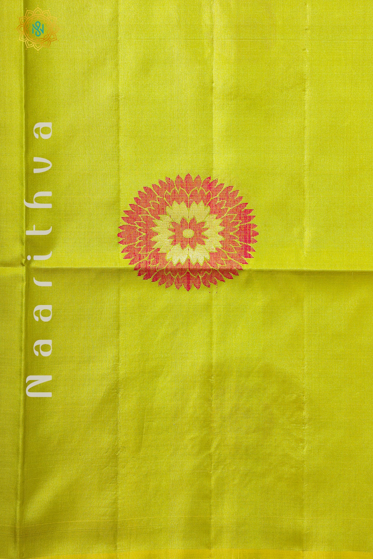 PARROT GREEN - PURE KANJIVARAM SOFT SILK