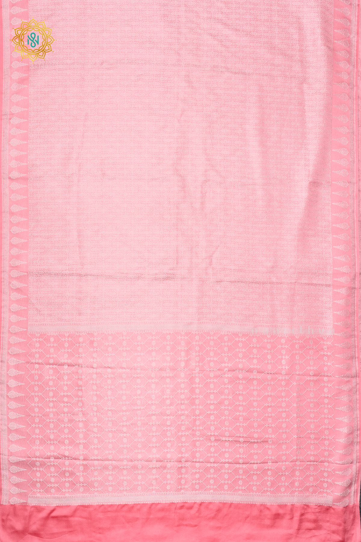 LIGHT PINK - SATIN  BANARASI