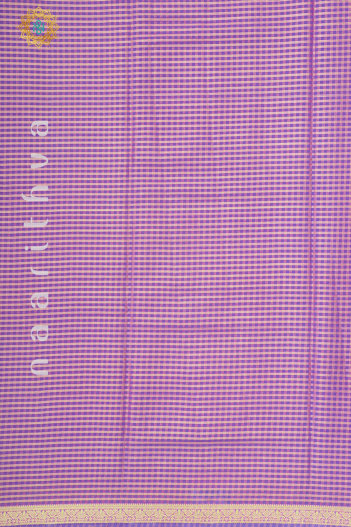 PINKISH LAVENDER - SEMI MYSORE CREPE SILK